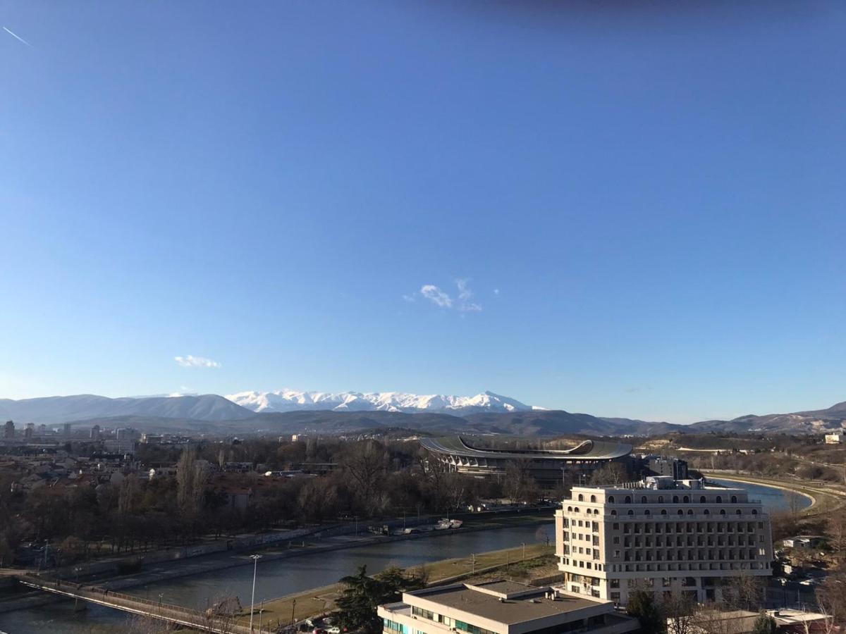 Blue Sky Apartment Skopje Luaran gambar